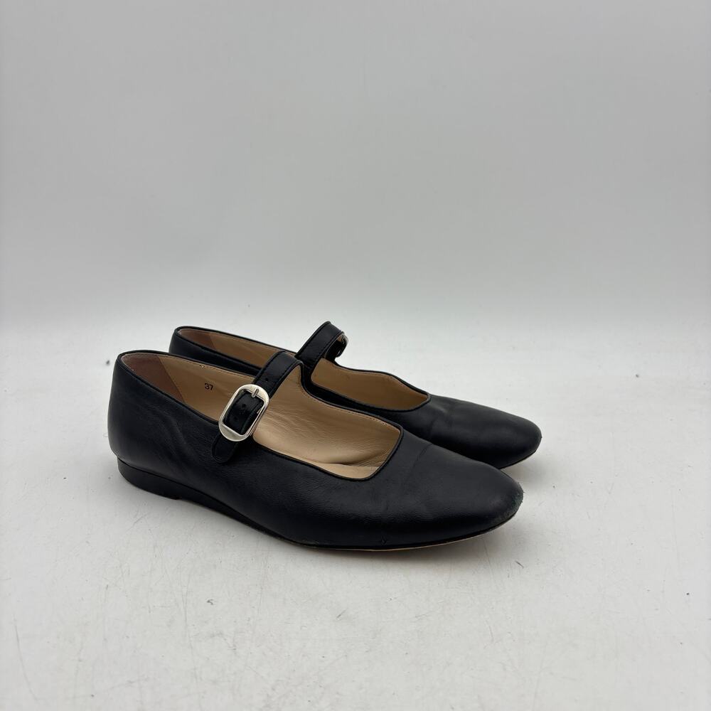 Le Monde Beryl Mary Jane Ballet Flats Shoes Women's 37 Made in Italy